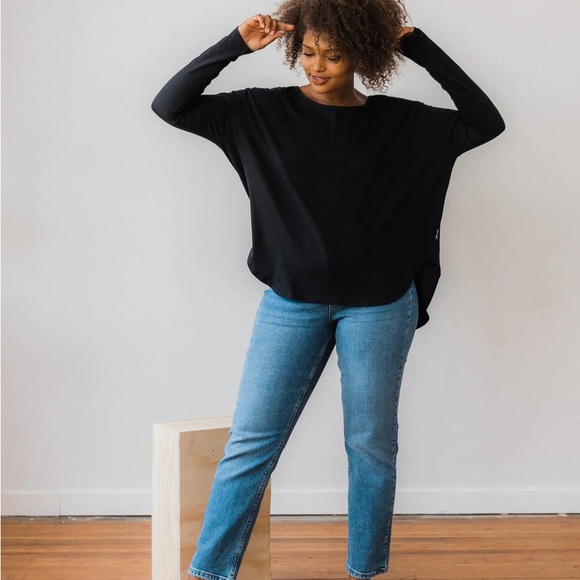 Free Label Duggan Long Sleeve in Storm - Picture 3 of 10